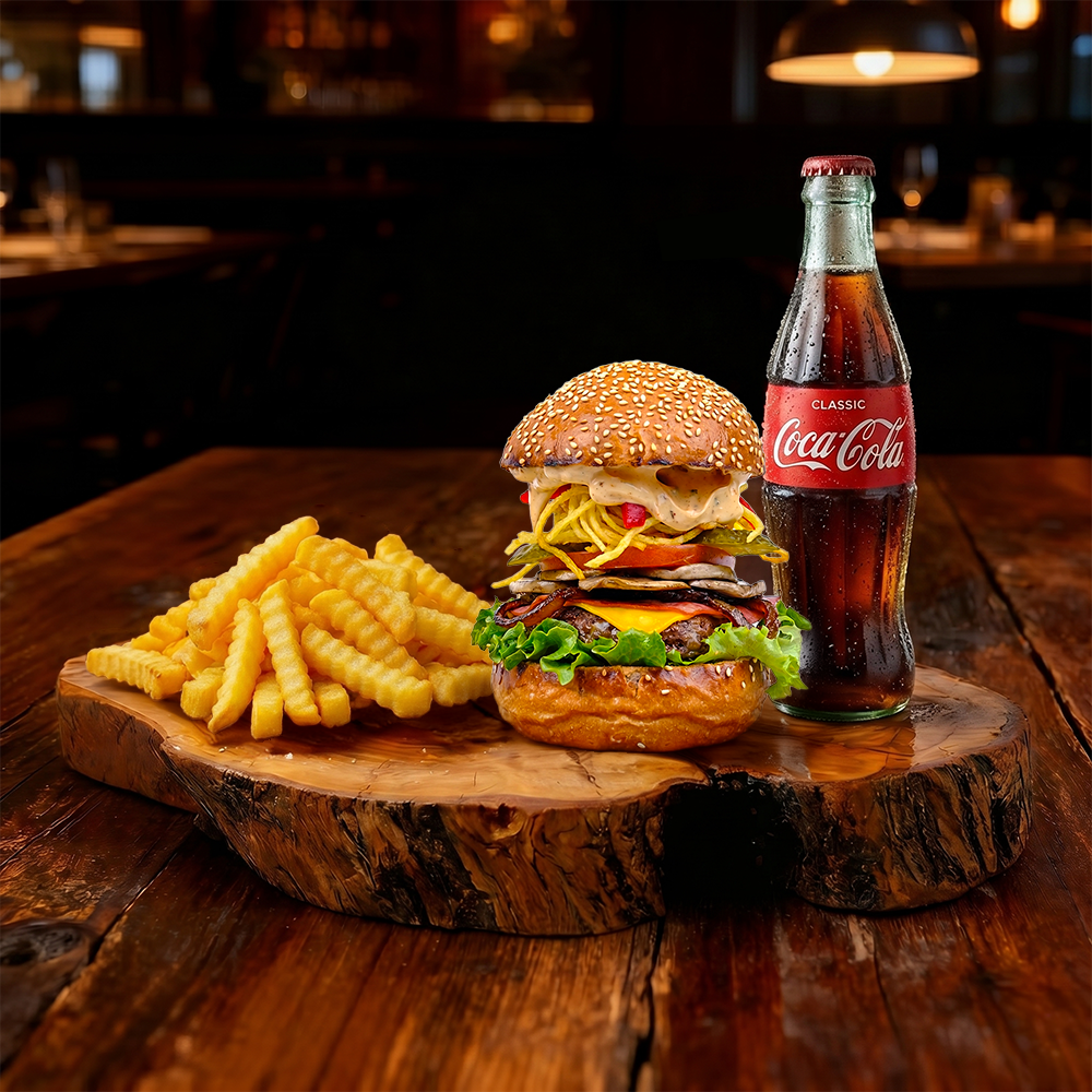 Chef's Special Burger Menü