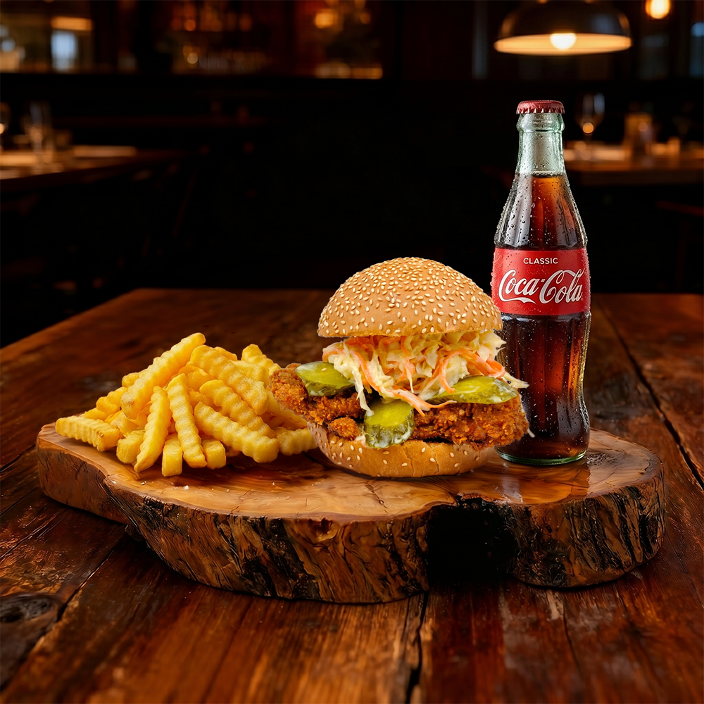 Çıtır Tavuk Burger Menü