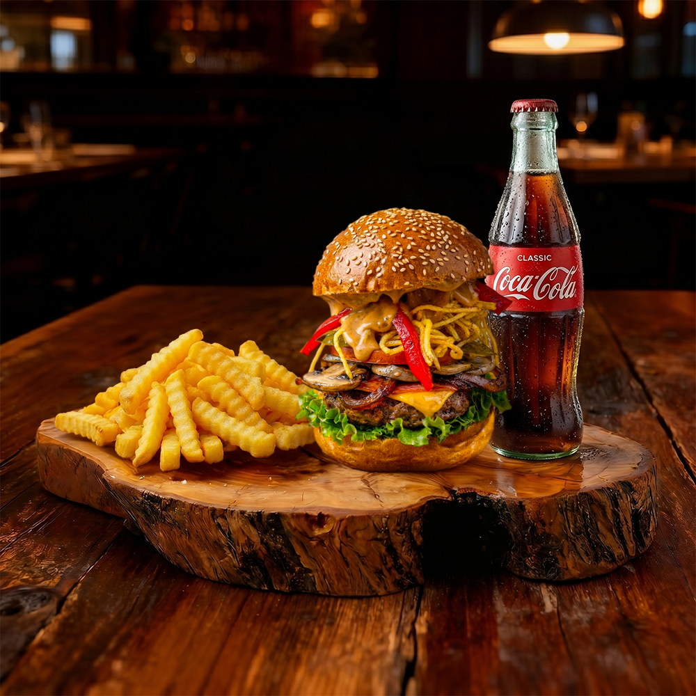 Enjoy's Special Burger Menü